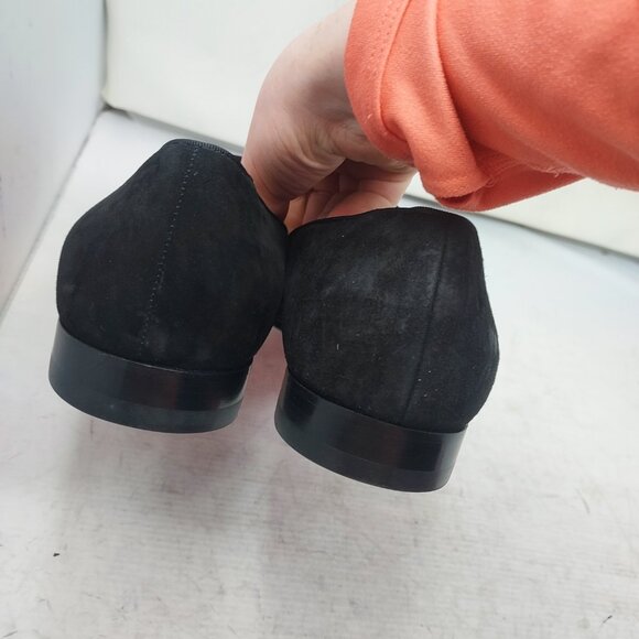 CHRISTIAN LOUBOUTIN Black Suede Dandy Loafer Shoe - Picture 11 of 13